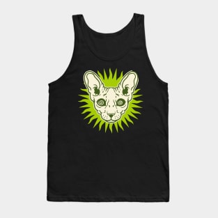 PSYCHEDELIC SPHINX CAT Tank Top